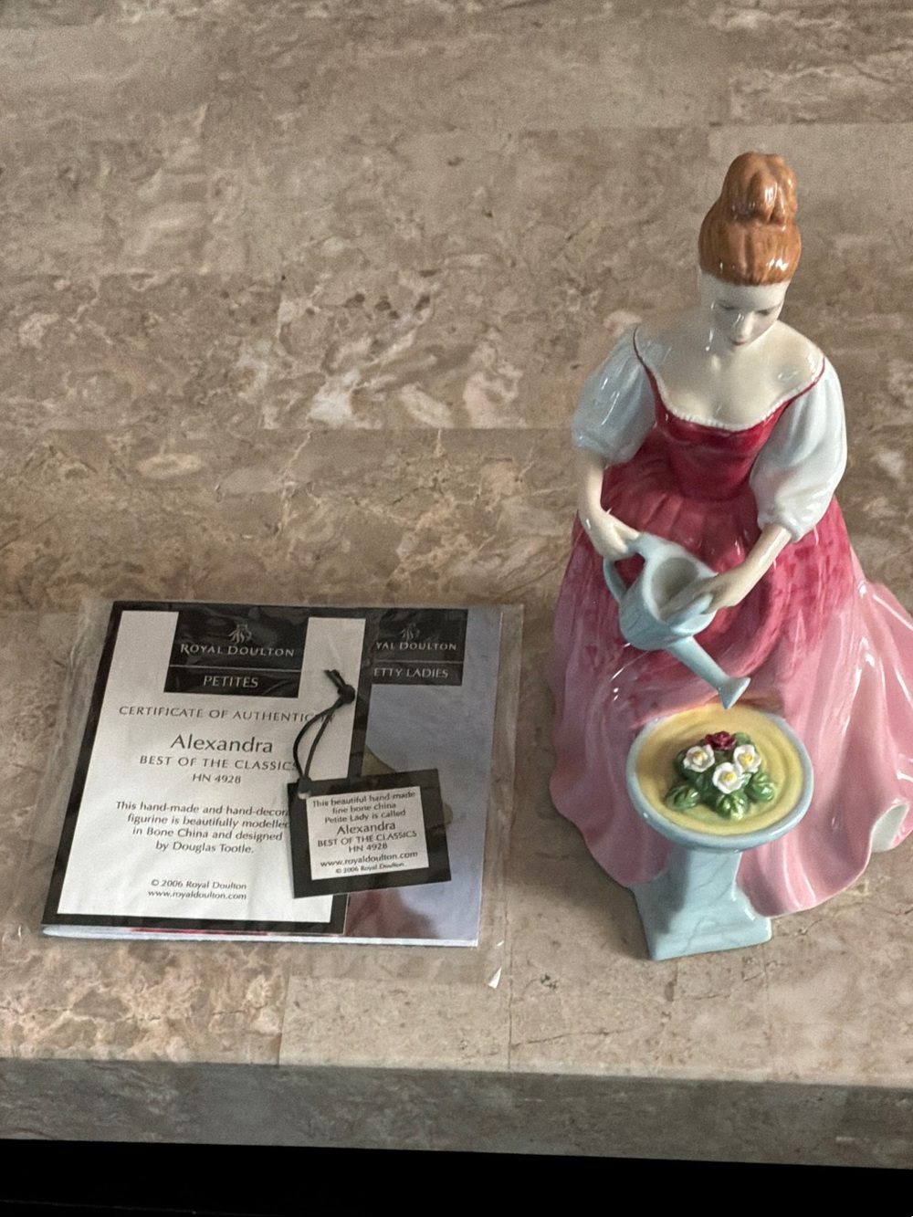 Royal Doulton “Alexandra”  Porcelain Best of The Classics  Figurine